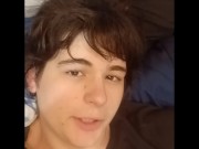 Free viewer request(1/15): I stroke my girldick and swallow my fluids. (Cumshot included)