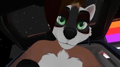 Fursuit Butt Sex Under Ford Bonnet Outside VRChat POV Public Yiffing