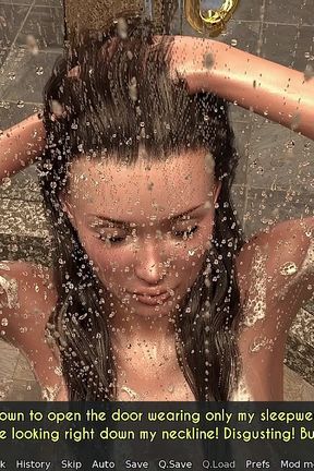 Awam - a Wife and a Stepmother - Sophia Invites Three Movers Into Her House While Half Naked - Part 2