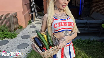 Summer Anal Vibes goes WET, Kyra Sex MILK OVERFLOW &amp_ Vegetables Ass insertions, Gape, Butt Rose licking, Piss in ass