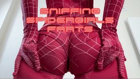 SNIFFING SPIDER GIRLS FARTS