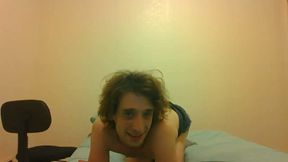 Transgirl Sorry to You for Delaying Her Cumload