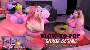 Balloon Play Fever: BBW Lexy Mayers & BBW Persephone’s Popping Session - (HD 1080p MP4)