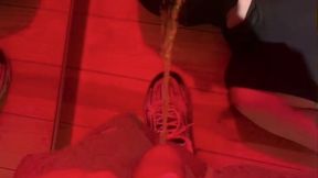 amateur boys pissing - peeing in a glass held in my young flatmate s mouth