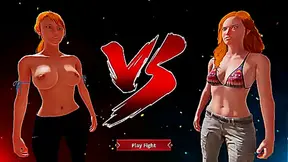 Ginny vs. Chelci (Naked Fighter 3D)