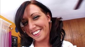 danae denton takes anal toy & blowjob from nick east