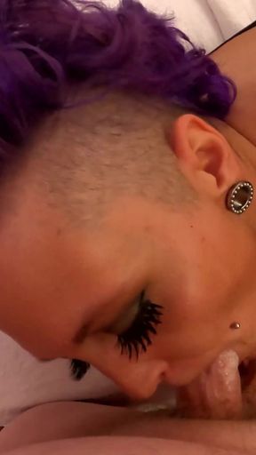 Goth Big Tits MILF Deepthroat Fuck Cream Pie