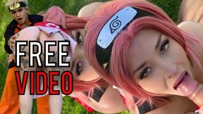 Fucking With Busty Sakura Cosplay And It Ended On Her Face // Katejenn Ft Sendopov (porn Anime Hd) With Hentai Anime