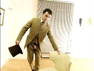 I Crave It so Bad, Destroy Me! Brunette hair with Bushy Hair Gets Coarse Anal Pounding