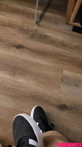 Pervert Watches Me In The Bathroom