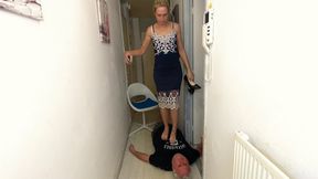 Danielle Trampling Bare Foot & Heels 2 (4K)