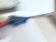 Behind the scenes before recording with Geovanna Paes