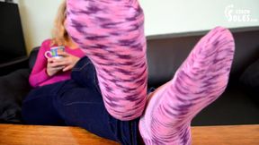 Rewarded socks sniffing session POV