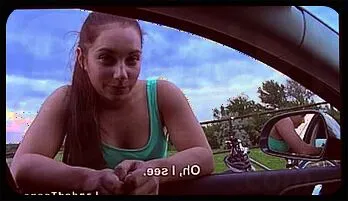 Fiery Redhead Teen POV Outdoor Fuck