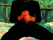 🫗Sou hétero, adoro me masturbar, meu pau fica muito duro e molhado e tenho um orgasmo muito potente