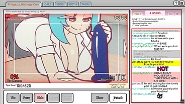 Nicole Risky Job - Story Show part 2 [Hentai game PornPlay ] Ep.10 after all that camshow Nicole became bisexual