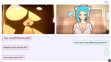 Nicole Risky Job - Story Show part 2 [Hentai game PornPlay ] Ep.10 after all that camshow Nicole became bisexual