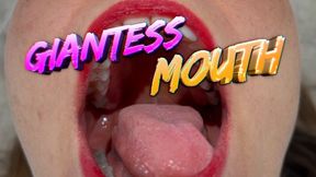 Mouth Fetish, Tounge Fetish, Giantess (HD)