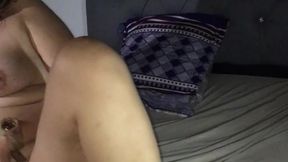 horny girl makes hot video at her stepdad's house