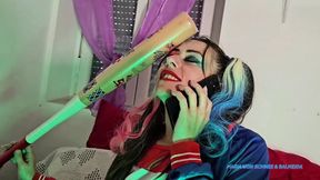 Harley Quinn Calls the Joker and Fucks Him