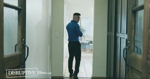 Real Estate Agent Fucks Hunky House Buyer With Wife in Other Room - DisruptiveFilms