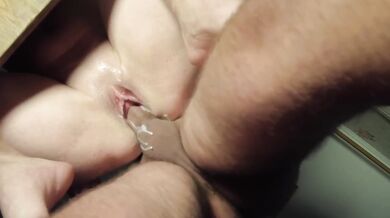 Stepmom chased me to my dorm for anal cum and loud moaning orgasm