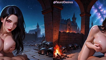 Ember Witch: Blaze Of Passion (Side-By-Side VR) ~ AI-Generated