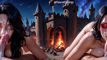 Ember Witch: Blaze Of Passion (Side-By-Side VR) ~ AI-Generated