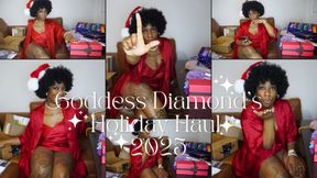 Goddess Diamond's Holiday Haul 2025