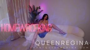 Homewrceking  Strap on slave