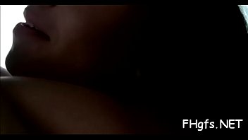 Concupiscent guy fucked an non-professional teen not knowing her name