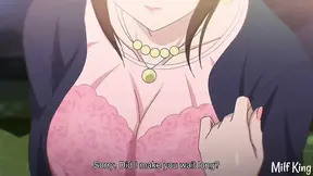Anime hentai GF rides cock with enthusiasm