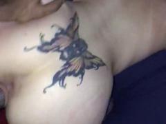 Stacy Snake Brunette Interracial Anal Foursome
