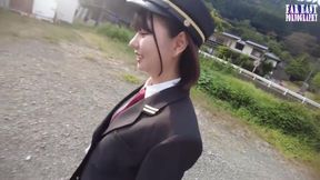 Rail-tease Rendezvous with a Short-cut Cutie Savoring Every Warm Drop Part.2