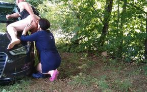 Cumming From a Stepmom Deep Rimjob