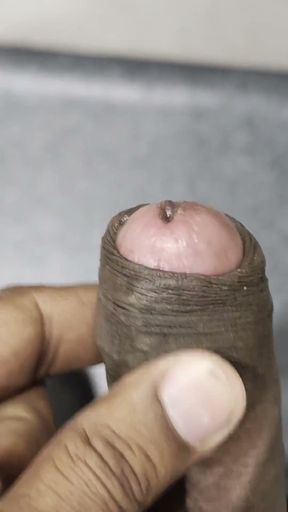 Closeup Jerkoff