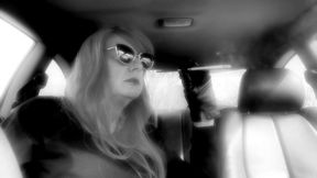 I WAIT FOR YOU --- LONG CIGARETTE SMOKNG IN A HOLDER