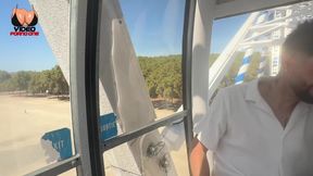 She Sucks Me in the Ferris Wheel, I Take Her Home to Fuck Her Properly!