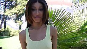 ”Hot Tiny Trisha Assfucking Masturbate Outdoor”