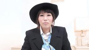 ”Charming Asian Hottie In Outfit Gets Fondled & Fingered”