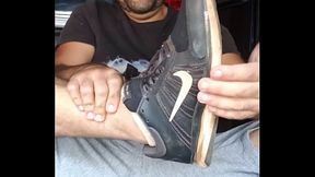 Chule de hj. Dia todo sem meia