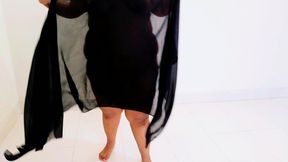 Stepson Enters Newly Married BBW Stepmom's Room & Finds Stepmom Horny, Then Fucks & Helps Her to Cum