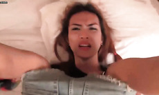 Lustful shemale getting pounded