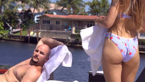 ”PORNPROS Perfect ass latin craving for stranger's big cock by the pool - Sofie Reyez”