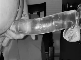 Huge 10 Inch Sex-toy in my Arsehole