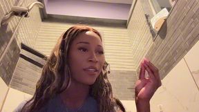 wet  n wild: butt plug shower play