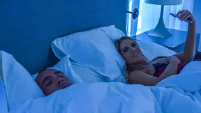 Sneaky young guy fucks his buddy's thick ass mom after late night sexting session