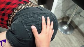 Horny Amateur MILF Wife Masturbates with Dildo in Lingerie Then Begs Me to Fuck Her Hard