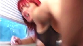 katja kassin takes standing anal from falco zito