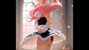 Hentai Cute Maid AI Generated